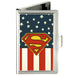 Business Card Holder - SMALL - Superman Shield Americana FCG Red White Blue Yellow Business Card Holders DC Comics   