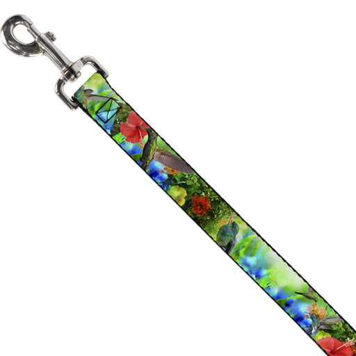 Dog Leash - Vivid Hummingbird Garden Dog Leashes Buckle-Down   