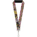 Lanyard - 1.0" - Born to Raise Hell Pink Lanyards Buckle-Down   