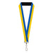 Lanyard - 1.0" - Ukraine Flag Continuous Lanyards Buckle-Down   