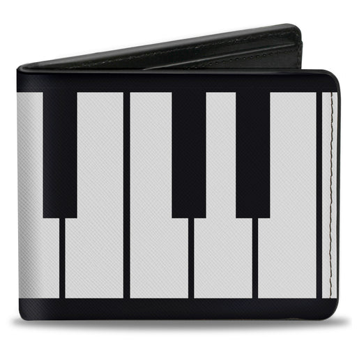 Bi-Fold Wallet - Piano Keys Bi-Fold Wallets Buckle-Down   