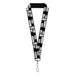 Lanyard - 1.0" - FAFO FUCK AROUND AND FIND OUT Bold Black White Lanyards Buckle-Down   