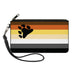 Canvas Zipper Wallet - LARGE - Flag Bear Pride2 Black Brown Orange Yellow Tan White Gray Black Canvas Zipper Wallets Buckle-Down   