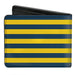 Bi-Fold Wallet - Winnie the Pooh Eyes Stripe Navy Golden Yellow Bi-Fold Wallets Disney   