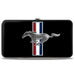 Hinged Wallet - Ford Mustang w Bars Logo CENTERED Hinged Wallets Ford   
