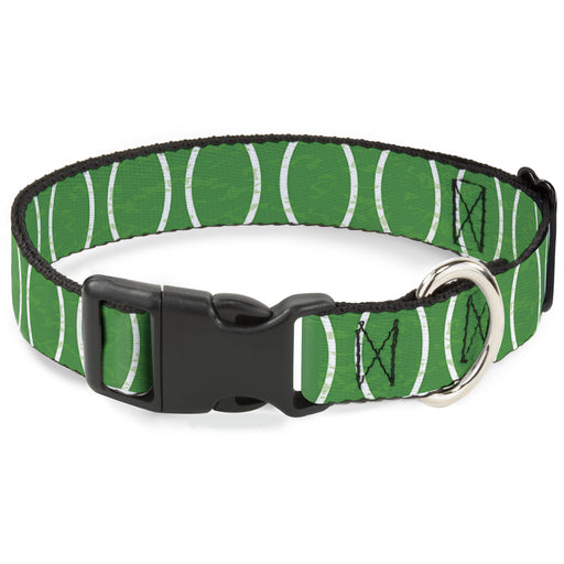 Plastic Clip Collar - Rings Camo Neon Green/White Plastic Clip Collars Buckle-Down   