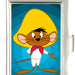 Business Card Holder - SMALL - Speedy Gonzales Pose FCG Blue Business Card Holders Looney Tunes   