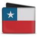 Bi-Fold Wallet - Chile Flags Bi-Fold Wallets Buckle-Down   