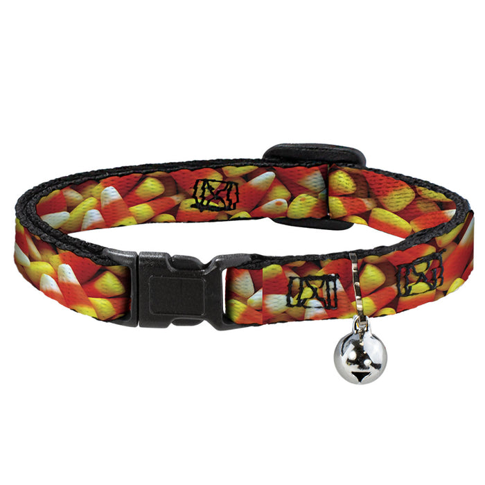 Cat Collar Breakaway - Vivid Candy Corn Stacked Breakaway Cat Collars Buckle-Down   