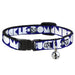 Cat Collar Breakaway - BUCKLE-DOWN Shapes Blue White Breakaway Cat Collars Buckle-Down   