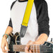 Guitar Strap - Yellow Guitar Straps Buckle-Down   