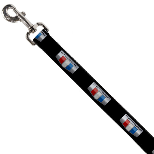 Dog Leash - CAMARO Six Badge Black/Silver/Red/White/Blue Dog Leashes GM General Motors   