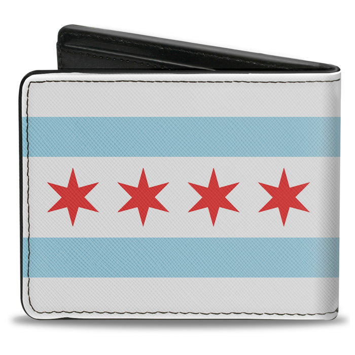 Bi-Fold Wallet - Chicago Flag Bi-Fold Wallets Buckle-Down   