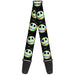 Guitar Strap - Nightmare Before Christmas Jack Expression10 Electric Glow Guitar Straps Disney   