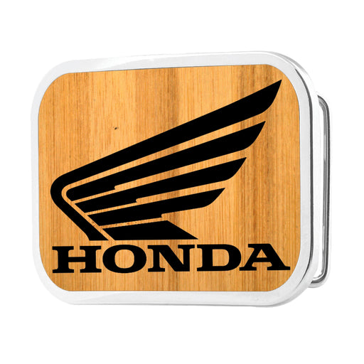 HONDA Motorcycle Framed Reverse GW Black - Matte Rock Star Buckle Belt Buckles Honda Motorsports   