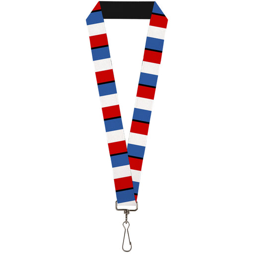 Lanyard - 1.0" - France Flags Lanyards Buckle-Down   