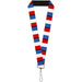 Lanyard - 1.0" - France Flags Lanyards Buckle-Down   
