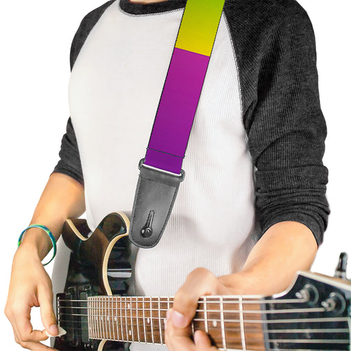 Guitar Strap - Multi Color Blocks Guitar Straps Buckle-Down   