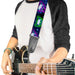 Guitar Strap - Laser Eye Cats in Space Guitar Straps Buckle-Down   