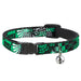 Cat Collar Breakaway - Grunge Chaos Green Breakaway Cat Collars Buckle-Down   