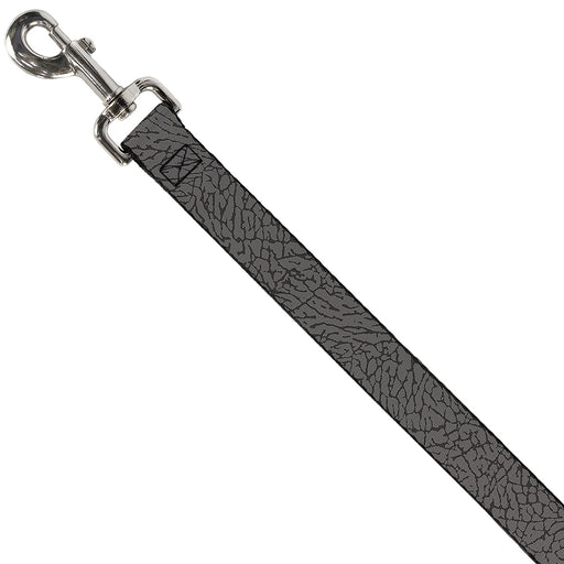 Dog Leash - Elephant Crackle Grays Dog Leashes Buckle-Down   