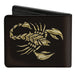 Bi-Fold Wallet - Scorpion Bi-Fold Wallets Buckle-Down   