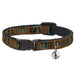 Cat Collar Breakaway - Owls Brown Pastel Breakaway Cat Collars Buckle-Down   