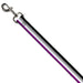 Dog Leash - Flag Asexual Black/Gray/White/Purple Dog Leashes Buckle-Down   