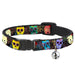 Cat Collar Breakaway - Painted Sugar Skulls & Flowers Collage Breakaway Cat Collars Buckle-Down   