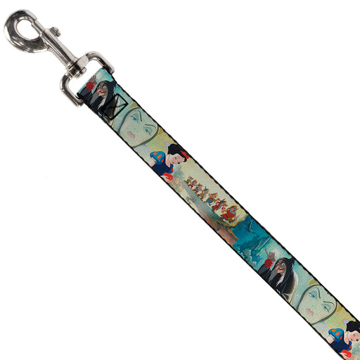 Dog Leash - Snow White/Dwarves/Old Witch/Evil Queen Scenes Dog Leashes Disney   