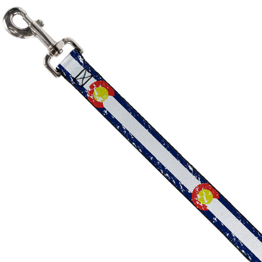 Dog Leash - Colorado Flags4 Weathered Dog Leashes Buckle-Down   