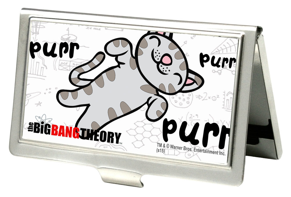 Business Card Holder - SMALL - Soft Kitty PURR, PURR, PURR FCG Business Card Holders The Big Bang Theory   