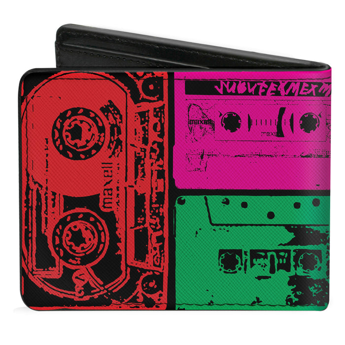 Bi-Fold Wallet - Tapes Multi Neon Bi-Fold Wallets Buckle-Down   