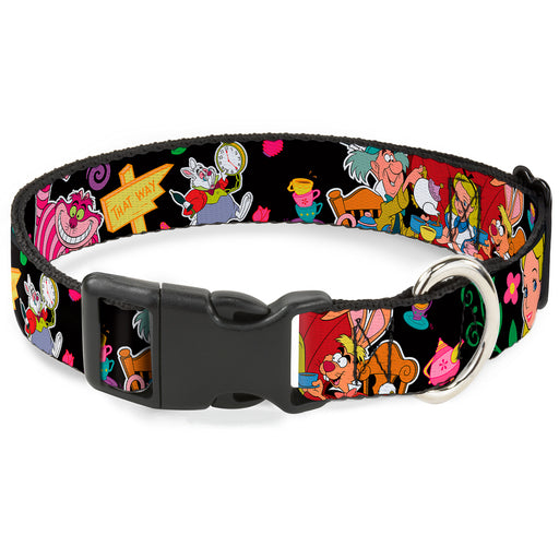 Plastic Clip Collar - Alice's Encounters in Wonderland Plastic Clip Collars Disney   