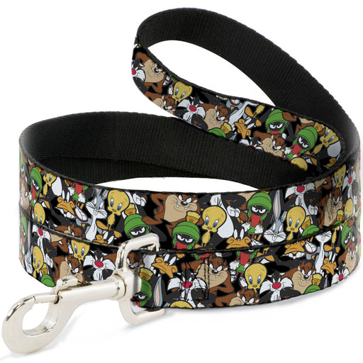 Dog Leash - Looney Tunes 6-Character Stacked Collage4 Dog Leashes Looney Tunes   