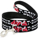 Dog Leash - Steaks w/T-BONE Text Dog Leashes Buckle-Down   