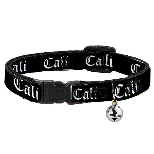 Cat Collar Breakaway - CALI Old English Black White Breakaway Cat Collars Buckle-Down   