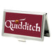 Business Card Holder - SMALL - QUIDDITCH Golden Snitch Ball FCG Burgundy White Business Card Holders The Wizarding World of Harry Potter Default Title  