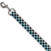 Dog Leash - Checker Black/Ombre Turquoise Dog Leashes Buckle-Down   