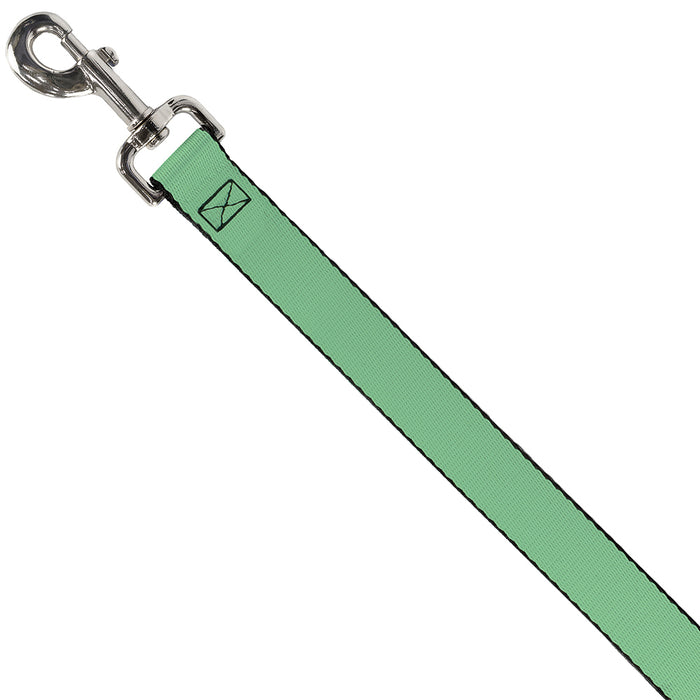 Dog Leash - Solid Rainforest Green Dog Leashes Buckle-Down   