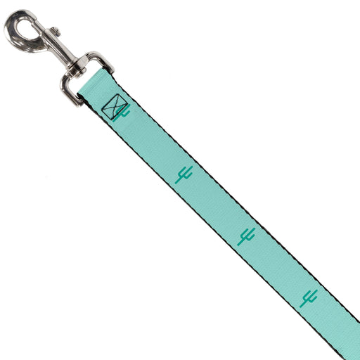 Dog Leash - Cacti1 Aqua Blues Dog Leashes Buckle-Down   