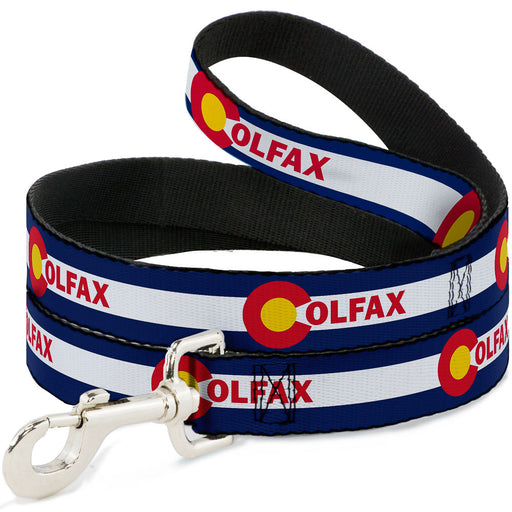 Dog Leash - Colfax Colorado Flag Dog Leashes Buckle-Down   