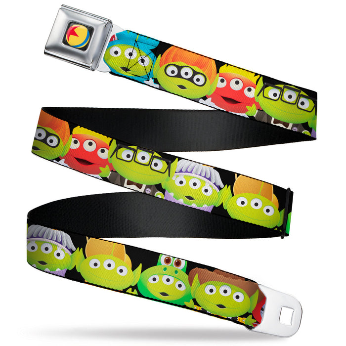 Disney Pixar Luxo Ball2 Full Color Black/Yellow/Blue/Red Seatbelt Belt - Toy Story Aliens Pixar 17-Character Cosplay Webbing Seatbelt Belts Disney   