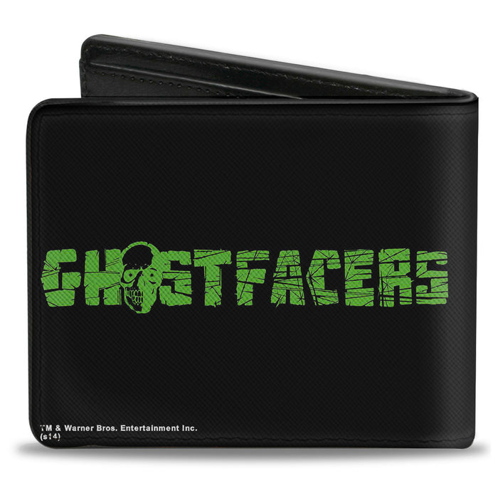 Bi-Fold Wallet - GHOSTFACERS Logo Black Green Bi-Fold Wallets Supernatural   