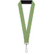 Lanyard - 1.0" - Wire Grid Tan Green Yellow Lanyards Buckle-Down   