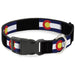 Plastic Clip Collar - Colorado Flags3/Black Plastic Clip Collars Buckle-Down   
