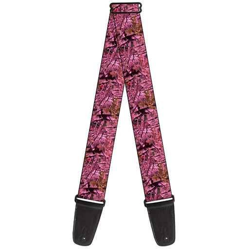 Guitar Strap - Hunting Camo Pinks Guitar Straps Buckle-Down   