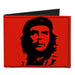 Canvas Bi-Fold Wallet - Che Red Black Canvas Bi-Fold Wallets Buckle-Down   