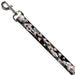 Dog Leash - Flying Pigs Black/White/Pink Dog Leashes Buckle-Down   