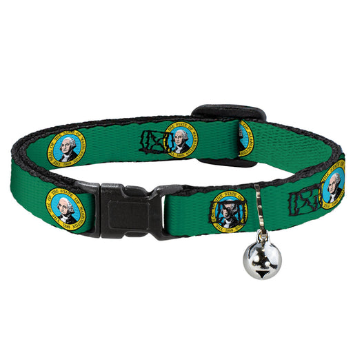 Cat Collar Breakaway - Washington Flag Breakaway Cat Collars Buckle-Down   